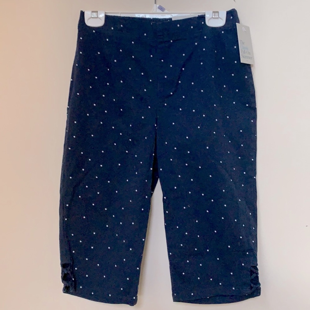 Croft & Barrow Skimmer Mid Rise Crop Pants